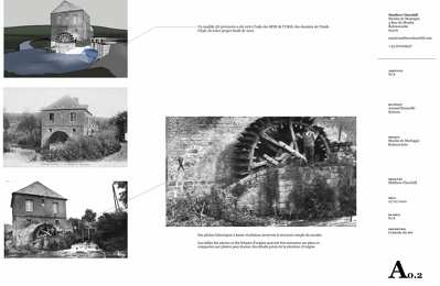 Dessins qui montrent les structures d'origine