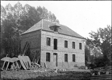 Moulin de Brouilly pendant la construction